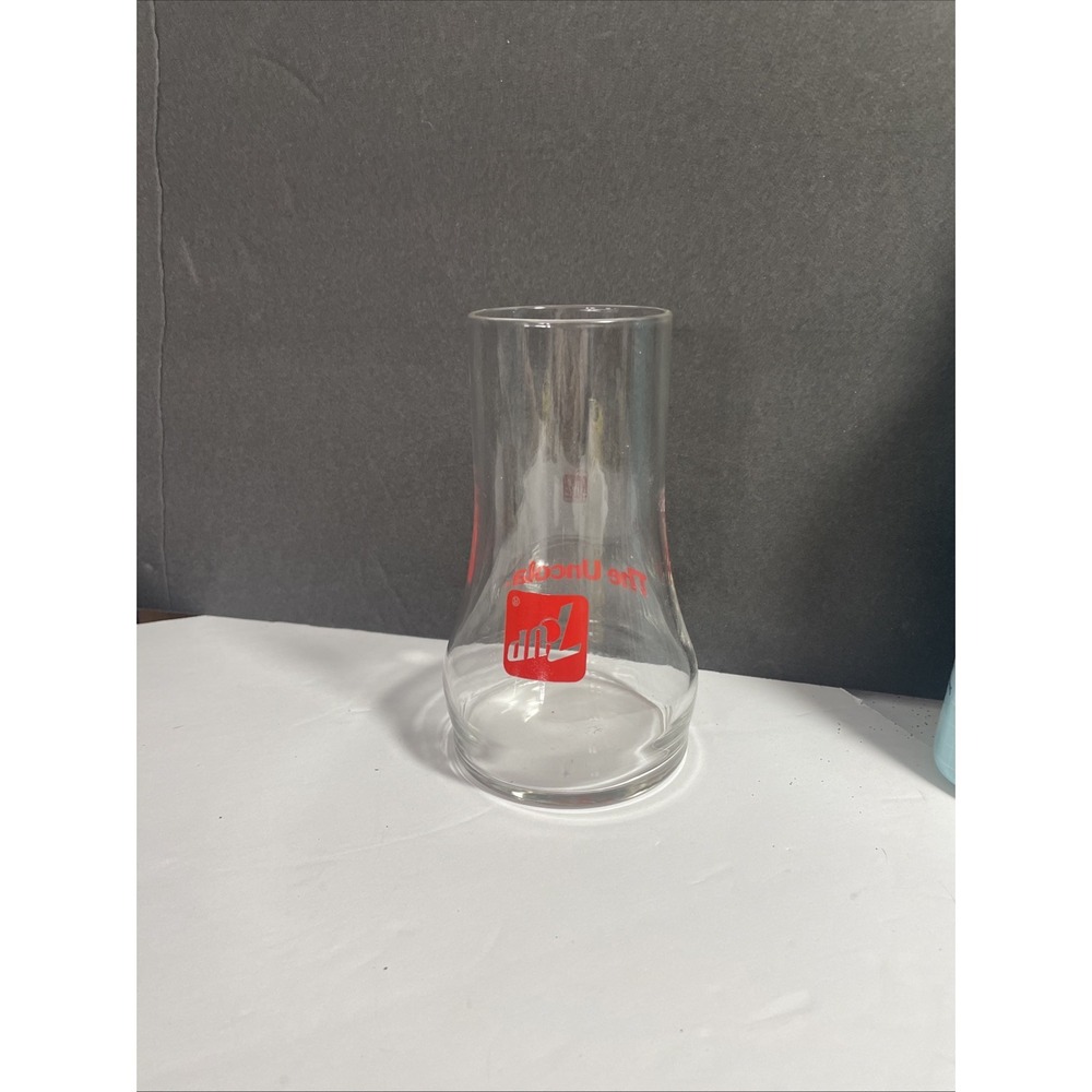 Vintage 7UP The Uncola Upside Down Glass 5-3/4" 14oz